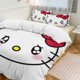 thumbnail image 1 of Hello Kitty 3-Piece Twin Bed Set - Includes 1 Single Comforter And 2 Pillowcases Bedding - Fade Resistant Microfiber - Hello Kitty, 1 of 4