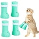 thumbnail image 1 of Zapatos para gatos resistentes a arañazos, guantes de goma ajustables, protección contra garras, baño y afeitado, 4 piezas, 1 of 5