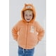 thumbnail image 2 of Sudadera Con Capucha Bingo Para Niños Pequeños Acogedora Sherpa Con Cremallera Naranja 3t, 2 of 3