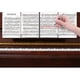 thumbnail image 2 of Carpeta de partituras, Binder de música, Expandir 4 páginas, Capacidad de 20 páginas, Carpeta de coro escritible, Negro, 2 of 3