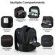 thumbnail image 2 of Mochila YAMTION 15.6" para Portátil – Negra y Ligera, 2 of 7