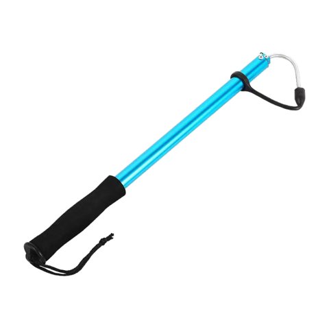 Magideal - Gaff De Pesca, Herramienta De Agarre De Pesca, Retráctil, Antideslizante, Portátil, Barco, Pesca Profesional Con Anzuelo De Lanza, Anzuelo De Pesca, 120Cm