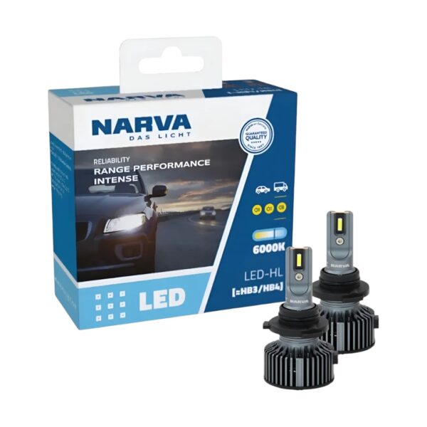 Kit Ampolletas Led Narva Range Hb3/Hb4 (9005/9006)