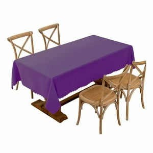 Genérico - Mantel Rectangular Tela 140X220 Morado