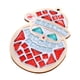 thumbnail image 3 of Kit De Manualidades Para Posavasos De Mosaico, Adornos Navideños Hechos A Mano Con Posavasos De Madera De Papá Noel, 3 of 5