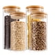 thumbnail image 1 of Set 4 Frascos Tarro Tapa Bambú 1,3 + 1,8L (2y2), 1 of 3