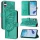 thumbnail image 1 of Funda cartera mariposa para Samsung Galaxy A07 4G con soporte y ranuras para tarjetas Verde, 1 of 5