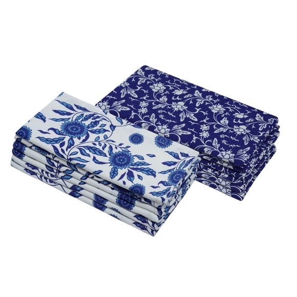 Servilletas de Tela COTTON CRAFT 43 cm Pack de 12 Impresas