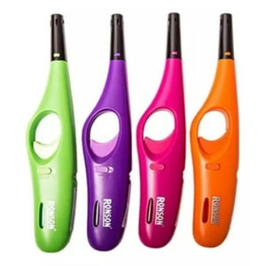 Ronson - Chispero Encendedor De Cocina Recargable X 12 Unidades