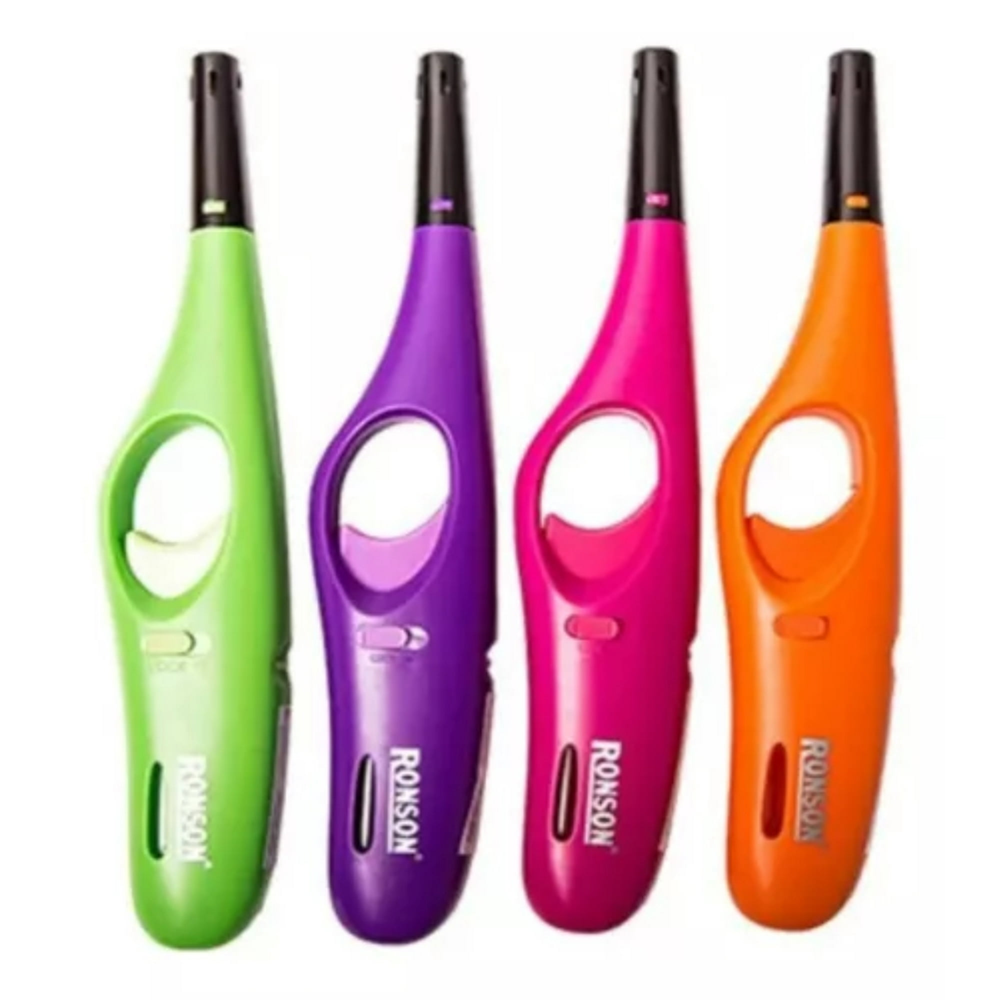 Ronson - Chispero Encendedor De Cocina Recargable X 12 Unidades