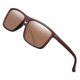 thumbnail image 1 of Gafas de Sol Sinuoda Polarizadas Rectangulares para Hombre, 1 of 7