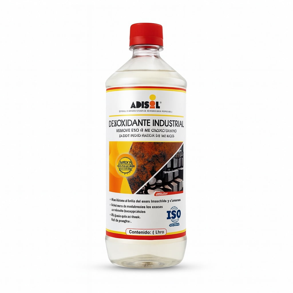 DESOXIDANTE INDUSTRIAL Botella 1 Lt | Lider
