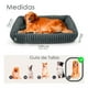 thumbnail image 2 of Cama Para Perro Aspor Lavable Antideslizante Y Tela Polar, 2 of 8