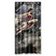 thumbnail image 1 of Cortina de ducha de Los Vengadores: Mujer Maravilla, juego de cortinas de baño con ganchos, tamaño 36 x 72 pulgadas, 1 of 3