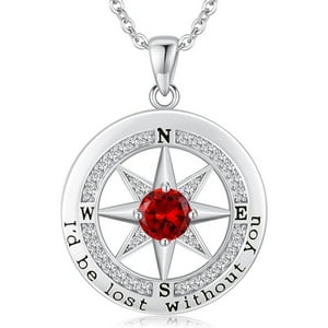 Collar Heshpaws Compass Plata