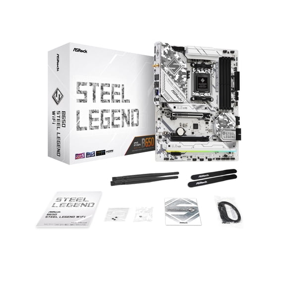 Placa madre ASRock B650 Steel Legend WiFi AMD Socket AM5