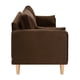 thumbnail image 3 of Sofa Sky 3c Felpa 05 Chocolate, 3 of 5