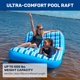 thumbnail image 2 of Silla flotante para piscina Aqua Ultra-Comfort para 2 personas, color azul marino y blanco, 2 of 6