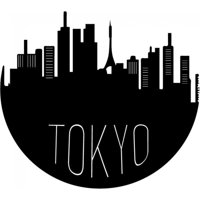 Rienda Libre Graphics - Decomural Tokyo City Skyline Japan Ws-32805