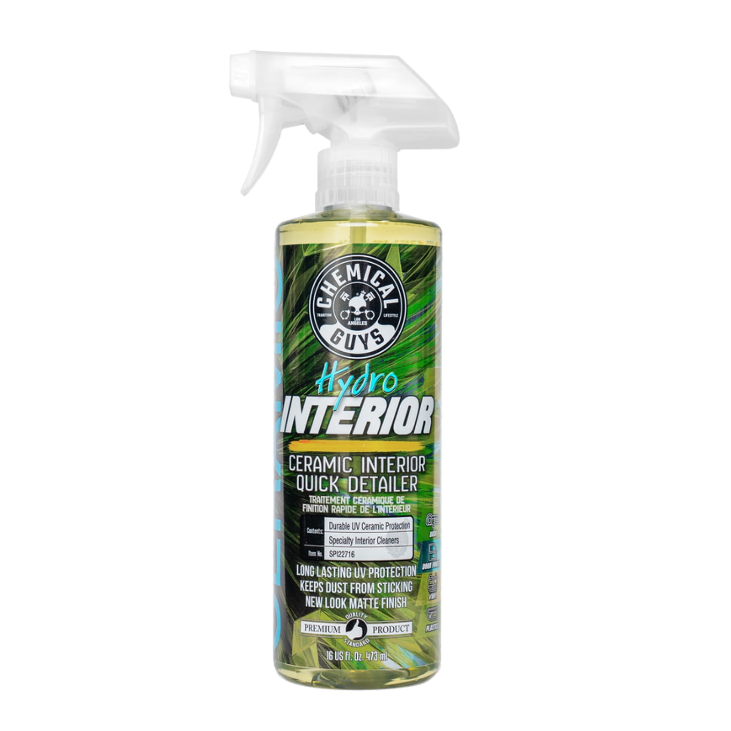 Chemical Guys - Limpiador De Interior De Auto Cerámico Hydro Interior (473 Ml)