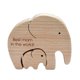thumbnail image 5 of Elefante Estatua Exquisita Escultura De Madera Decoración Para El Hogar 2 Piezas Mejor Mamá, 5 of 5