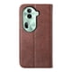 thumbnail image 3 of Funda Flip FOXDOCK para OPPO Reno 11 5G , Estilo Billetera con Diseño Rombo, Correa de Mano y Soporte, Uso Diario, 3 of 6