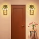 thumbnail image 5 of Candelabros de pared Homecor Rustic Mason Jar con guirnaldas de luces LED, 5 of 7
