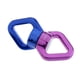 thumbnail image 3 of Dispositivo Conector De Cuerda Giratoria De Seguridad Para Escalada Danza Aérea Azul Púrpura, 3 of 3