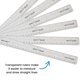 thumbnail image 3 of Juego de reglas hand2mind Clear Safe-T de plástico, 30 cm (juego de 24), 3 of 7