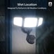 thumbnail image 5 of Luces LED de seguridad Philips 72W 7400LM con sensor de movimiento PIR, 5 of 5