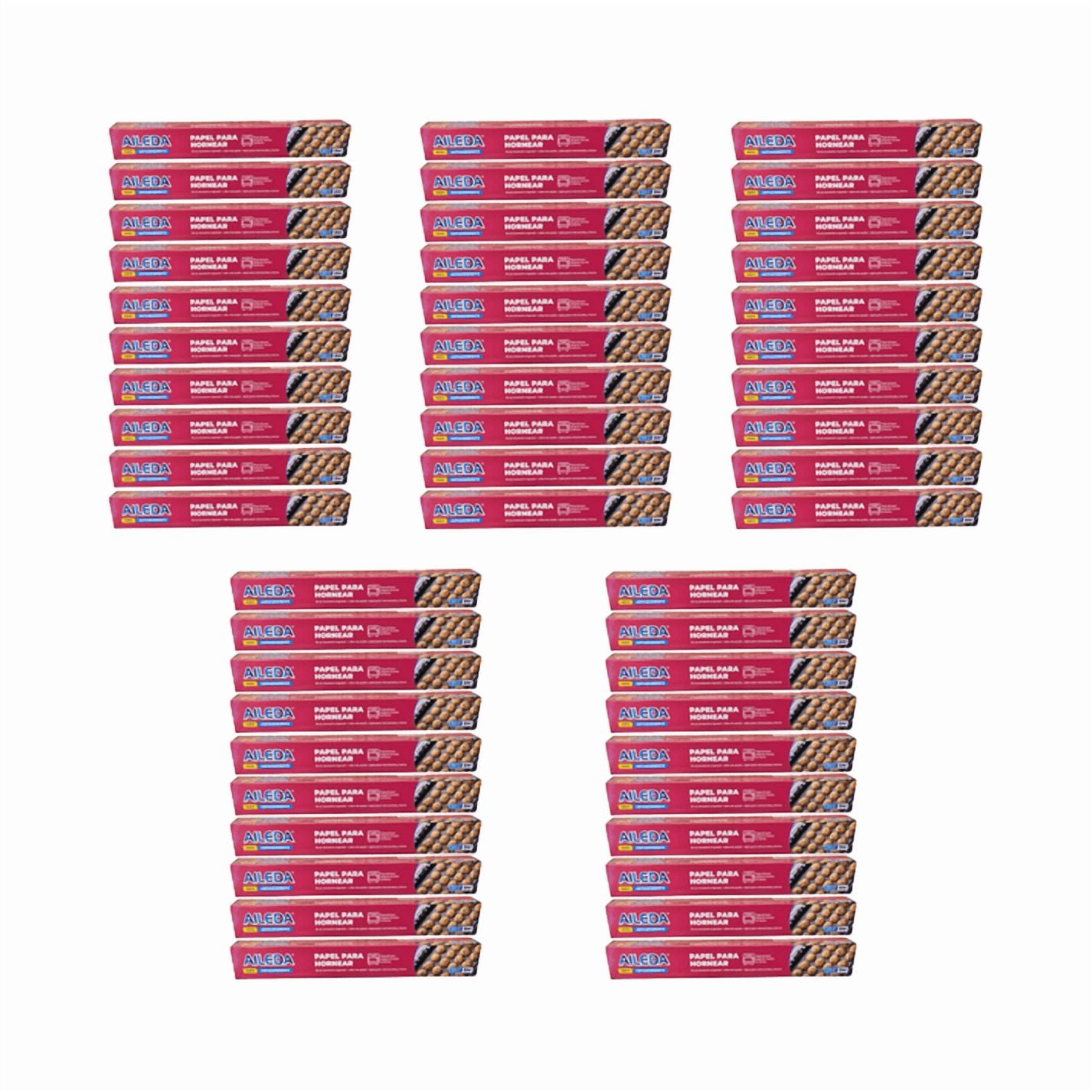 Pack 50 Papel Para Hornear Aileda 5m Antiadherente