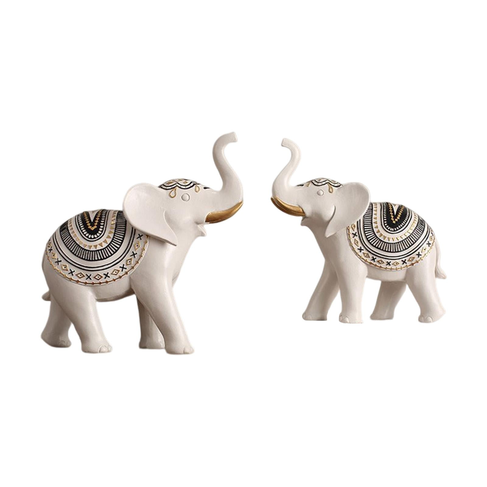 Magideal - Escultura Decoración Figuritas Artesanía Escritorio Regalos De Inauguración Pareja Estatua Para Estantería Sala De Estar Dormitorio Gabinete , Blanco