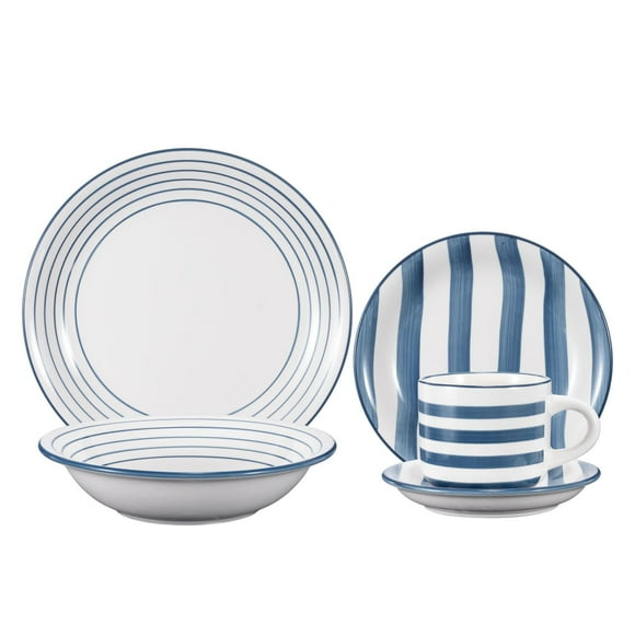 Juego de Loza 30 Piezas porcelana, 1 Un
