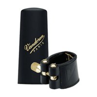 Abrazadera Saxo Alto -Cuero- Con Tapa Plastic Lc27P Vandoren