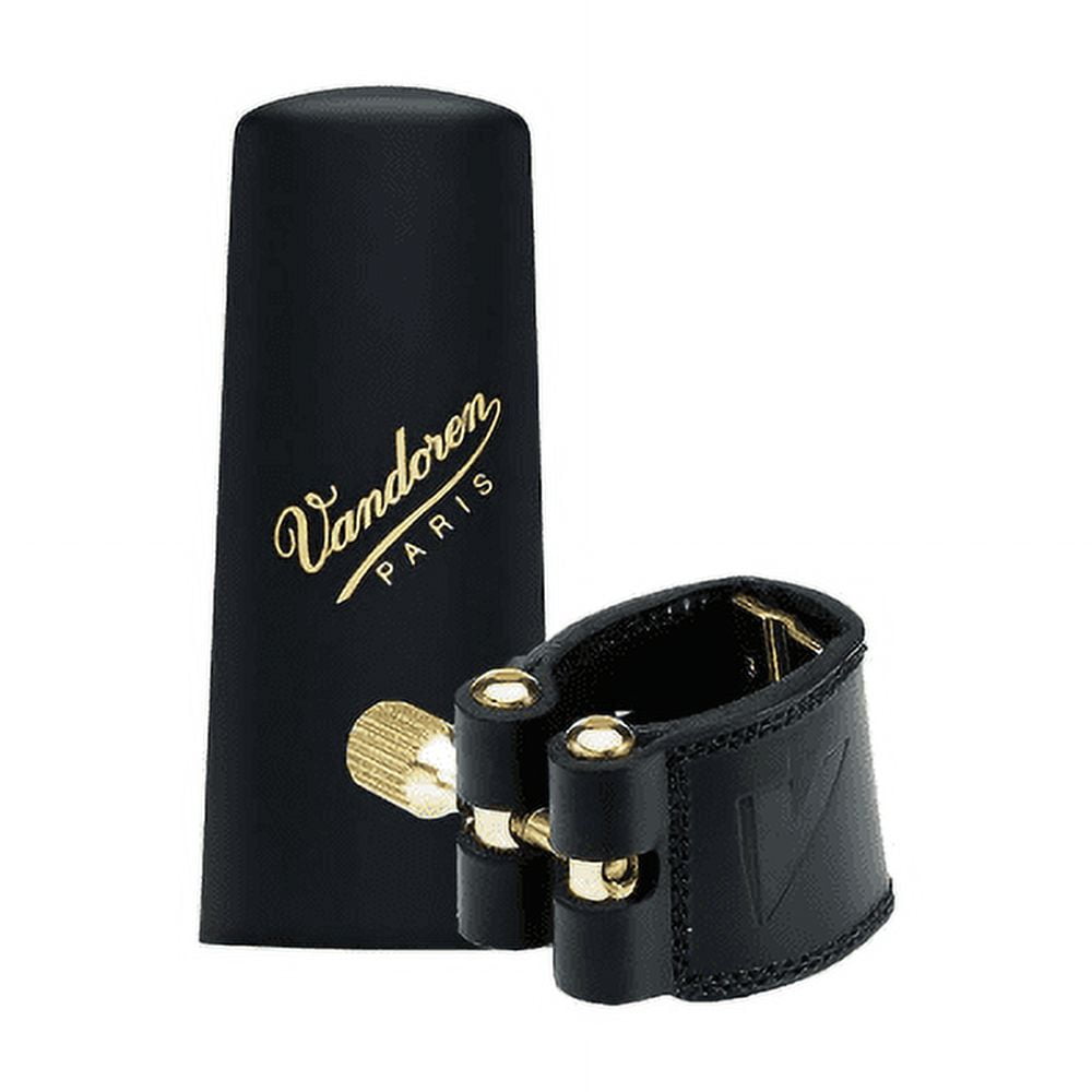 Abrazadera Saxo Alto -cuero- Con Tapa Plastic Lc27p Vandoren