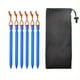 thumbnail image 1 of Outdoor Camping Tent Stakes, Aluminum Alloy Tent Stakes, Ground Camping Tent Peg Portable Stakes Tent Nail For Backpacking Tent, Footprint, Camping Trap, Outdoor Canopy, Beach, Garden, 1 of 5