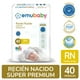 thumbnail image 3 of Pañales Emubaby Super Premium Recién Nacido RN, 3 of 5