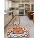 thumbnail image 1 of Set 2 Piezas Alfombra de Cocina Goma Antideslizante Diseño Estampado22, 1 of 6