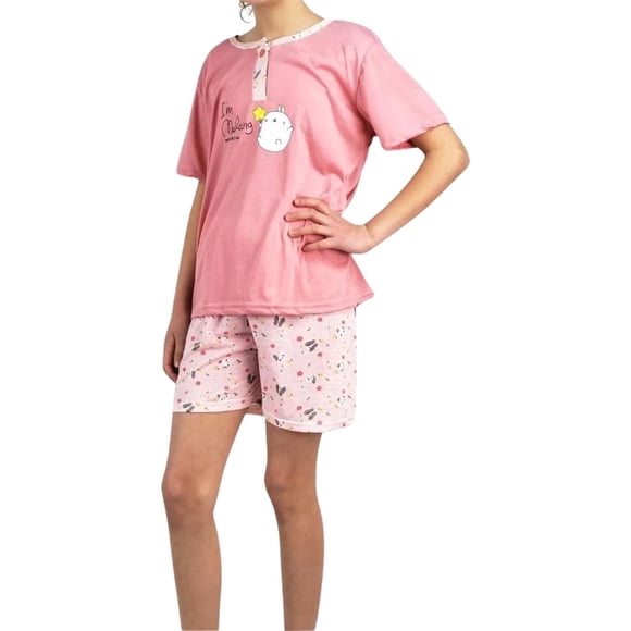 Pijama Niña Short Y Polera 390