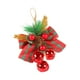 thumbnail image 4 of Adorno De Lazo De Campanas, Decoraciones Navideñas Artesanales Novedosas Para Fiesta Navideña, 3 Rojo, 4 of 5