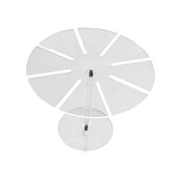 Bothyi - Soporte Acrílico Transparente Para Tartas, Mesa De Dulces, Soporte Para Postres, Soporte Para Tartas Redondo
