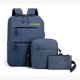 thumbnail image 1 of Kit Mochila Urbana Para Notebook Morral Estuche Pack De 3 Bolsos Mochila - AZUL., 1 of 4
