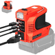 thumbnail image 3 of Inversor de Energía de 220W DC 18V 21V a AC 220V Adaptador USB Tipo-c DC para Herramientas Mil*wau*kee 18V, 3 of 8