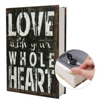 Book Safe Pacolo, Papel De Transferencia Auténtico Con Compartimento Oculto