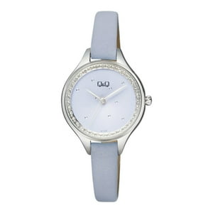Q&Q - Reloj Qb73J302Y Mujer Analogo Cuero