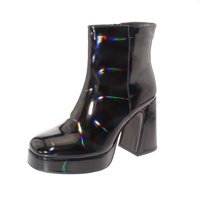 Bota Tacon Negro Andarina