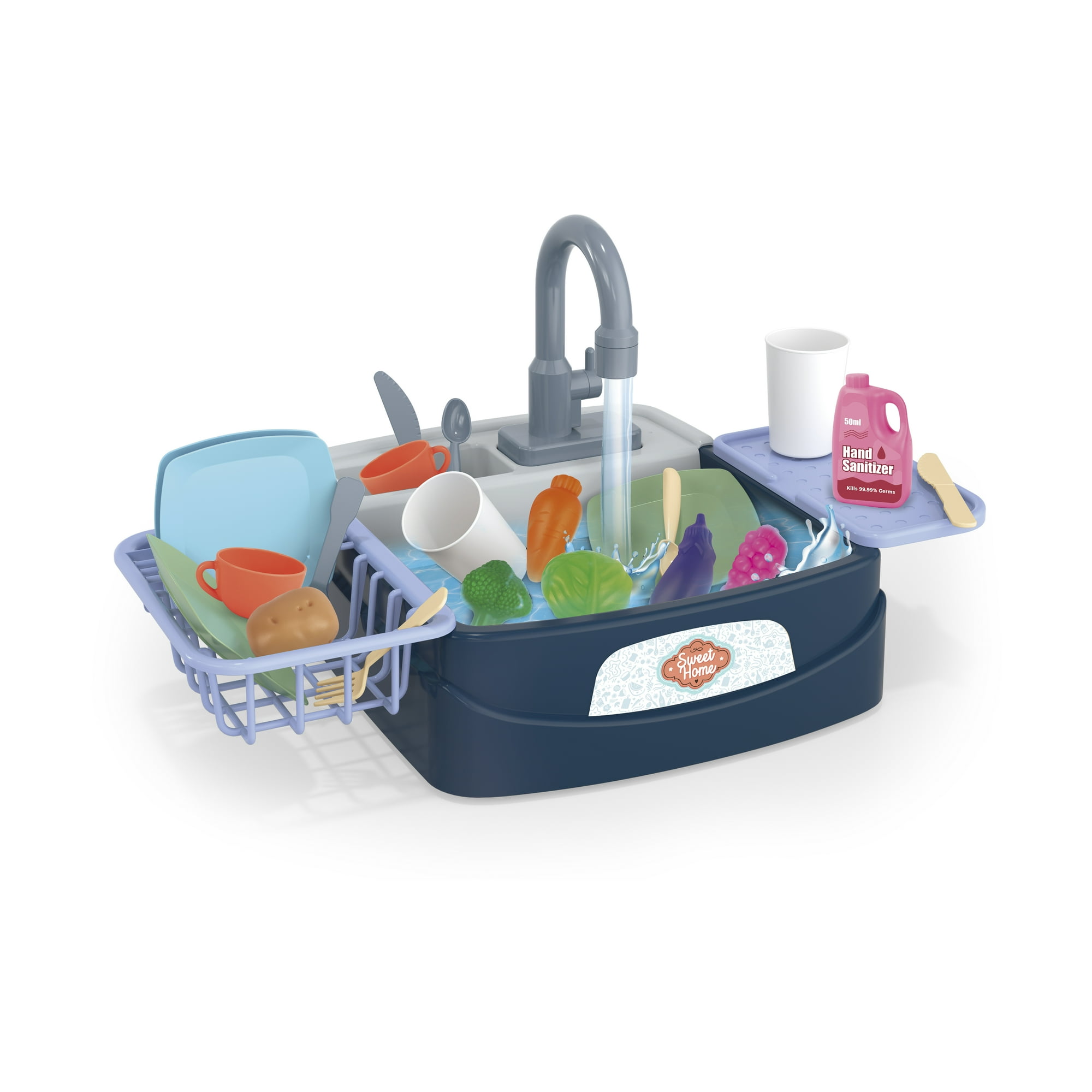 Sweet Home - Mi Primer Lavaplatos Con Agua En Circulación Y Accesorios