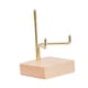 thumbnail image 3 of Base Cuadrada De Madera Del Soporte De Exhibición Para La Piedra Preciosa De La ágata De La Joyería Peque?a C, 3 of 5