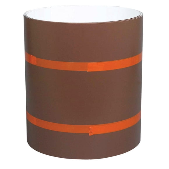 Bobina pintada Amerimax 10x15cm Aluminio Marrón/Blanco 15m