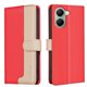thumbnail image 1 of Funda Cartera con Bloqueo RFID para Xiaomi Redmi Turbo 4 5G con Ranuras y Soporte Rojo, 1 of 5